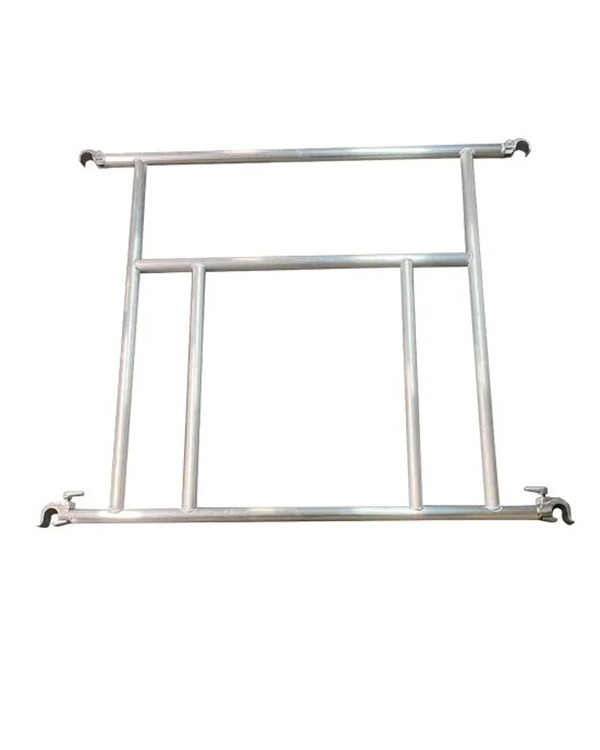 Advanced guard rail frame for LEWIS AGR scaffold tower