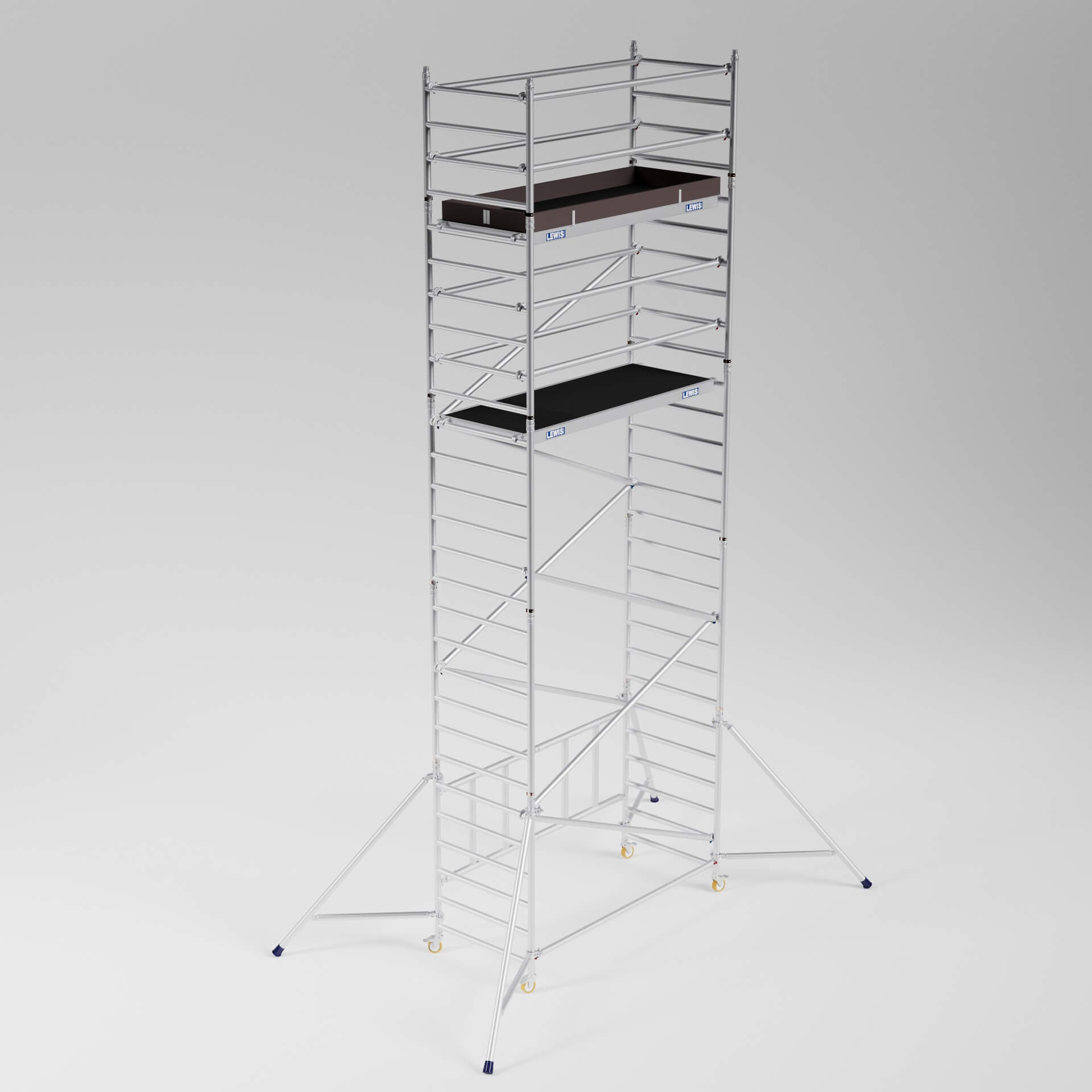 miniscaff trade folding scaffold tower working height 8.1m