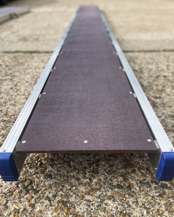 LEWIS industrial staging board end view