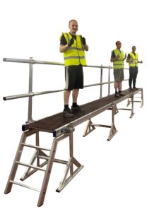 Introducing the 1st Aluminium Bandstand and Staging Board System "Revolutionary" 5 Bandstand and staging board system