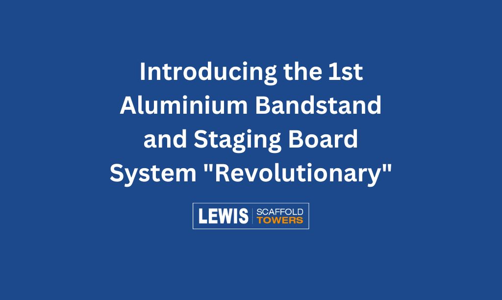 Introducing the 1st Aluminium Bandstand and Staging Board System "Revolutionary" 4 Introducing the 1st Aluminium Bandstand and Staging Board System Revolutionary