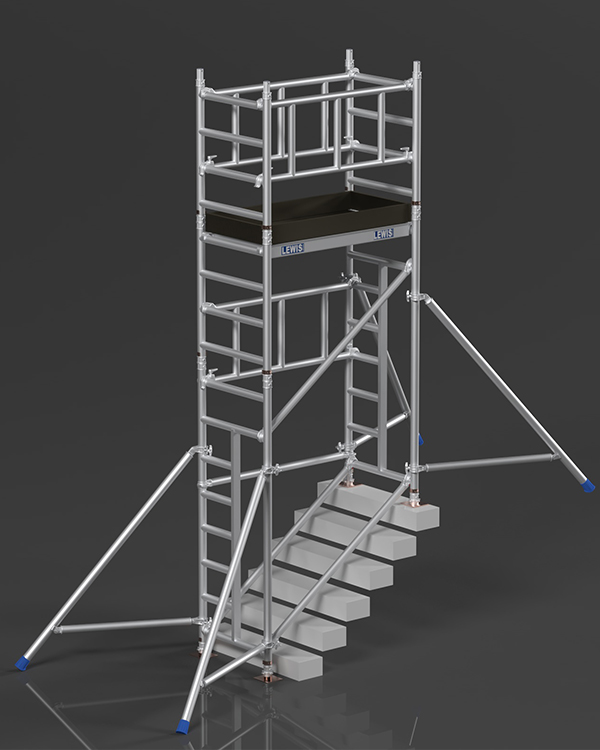 Stairscaff-Working Height 5m – 600px-750px