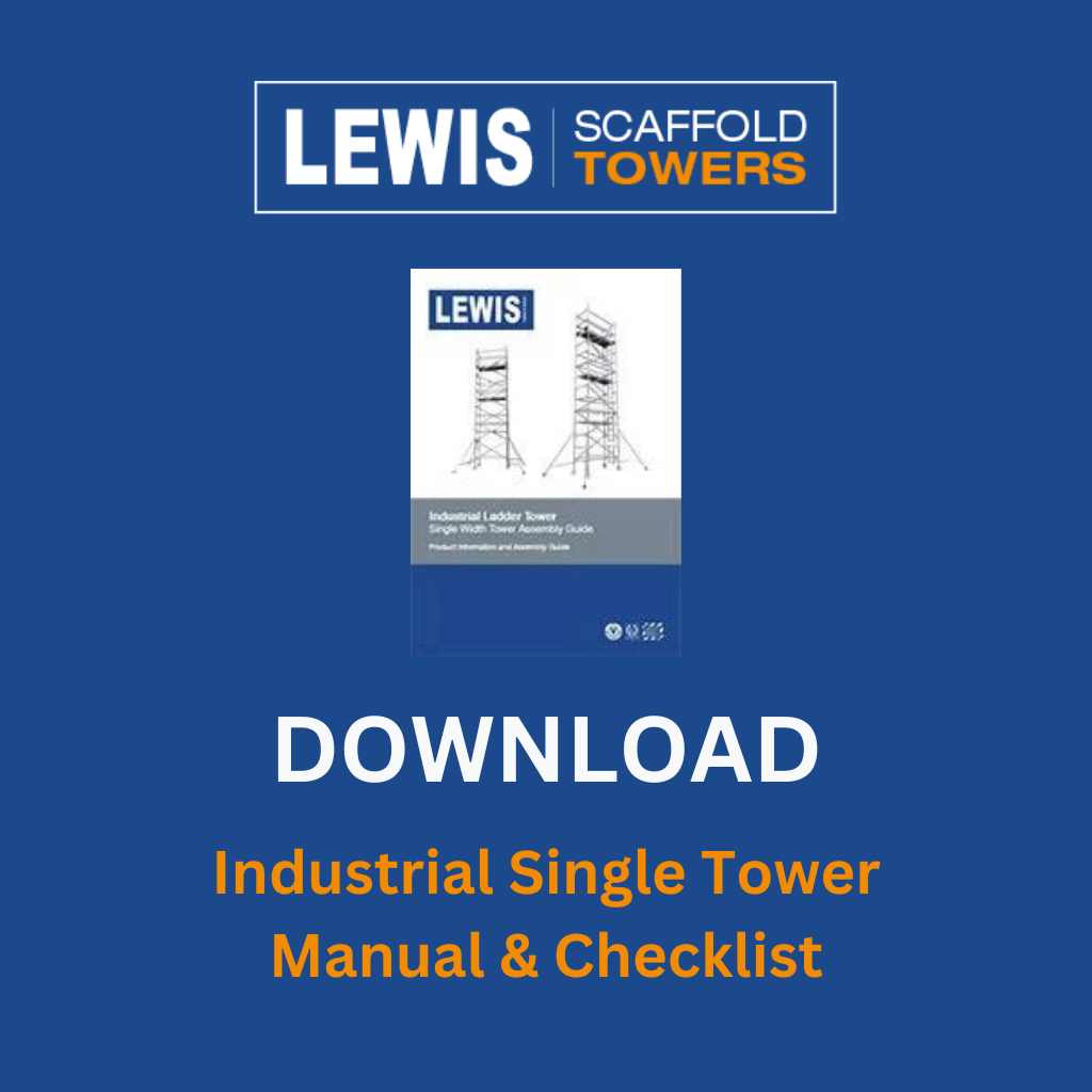 The Industrial Scaffold Towers Safety Refresher 4 industrial scaffold towers single tower