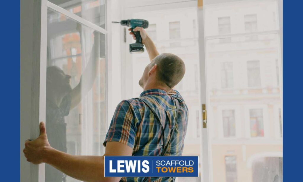 Are Scaffold Towers Or Ladders Best For Window Installers? 3 Are Scaffold Towers Or Ladders Best For Window Installers 1