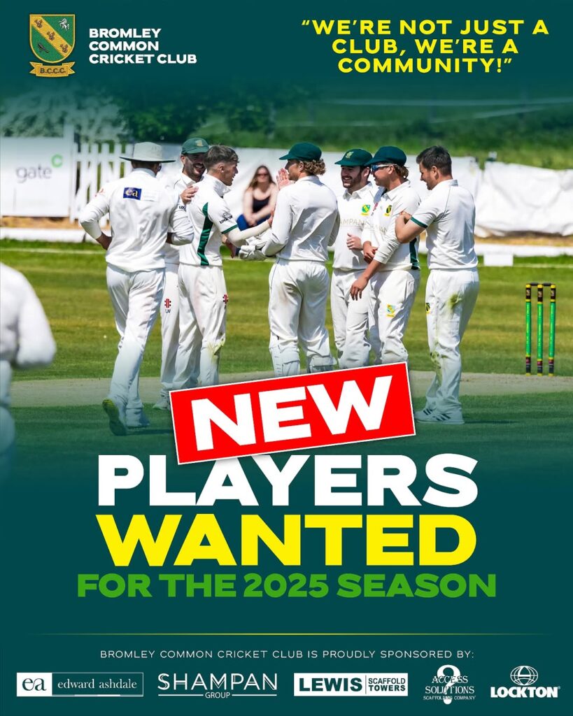 LEWIS Loves To Sponsor Bromley Common Cricket Club 4 LEWIS sponsors Bromley Common Cricket Club