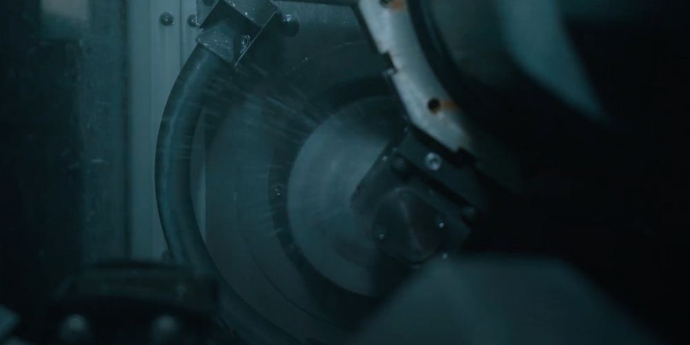 Adjustable Legs - How It's Made 13 drilling millimetres at a time increasing tube diameter