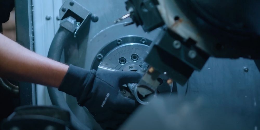 Adjustable Legs - How It's Made 14 machine zero point for aluminium tube threading