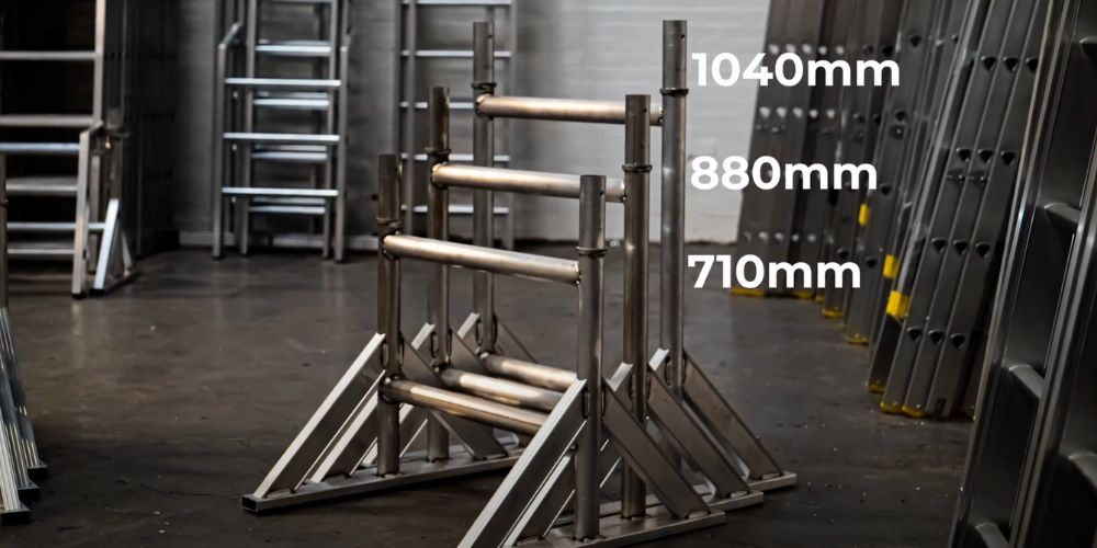 Bandstand Scaffolds - How It's Made 3 scaffold tower bandstand system sizes comparison
