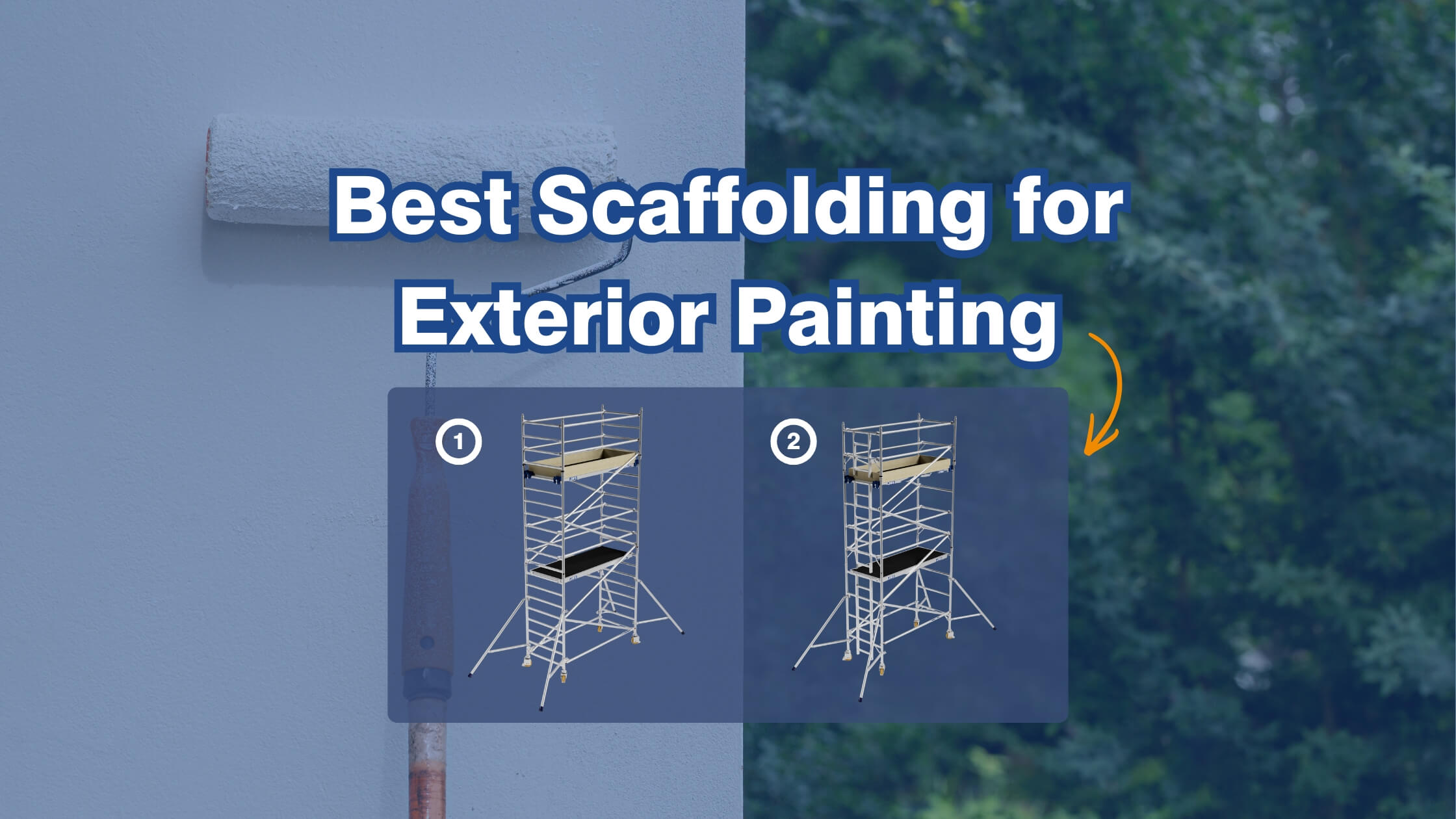 Best Scaffolding for Exterior Painting 2 best scaffolding for exterior painting